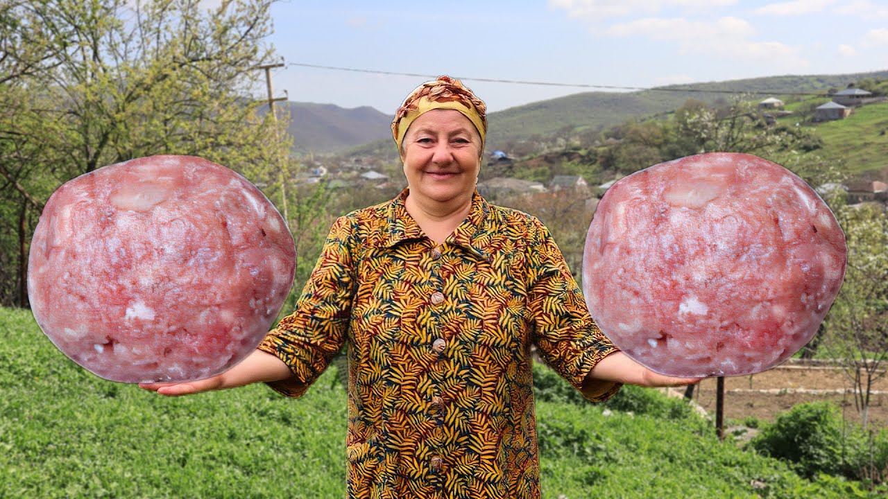 THE BIGGEST MEATBALL RECİPE IN THE WORLD! The most expensive and surprising dish of Azerbaijani!
