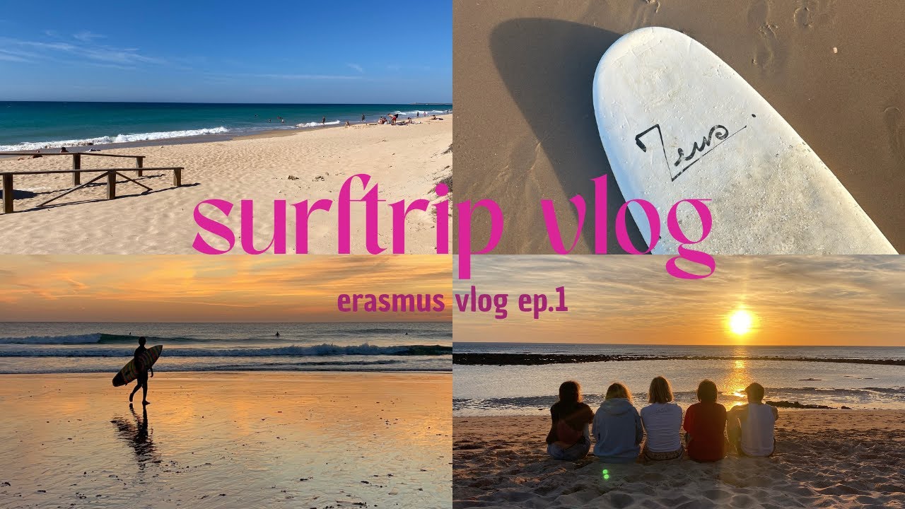 Erasmus ep.1, surftrip vlog near Cadix :)