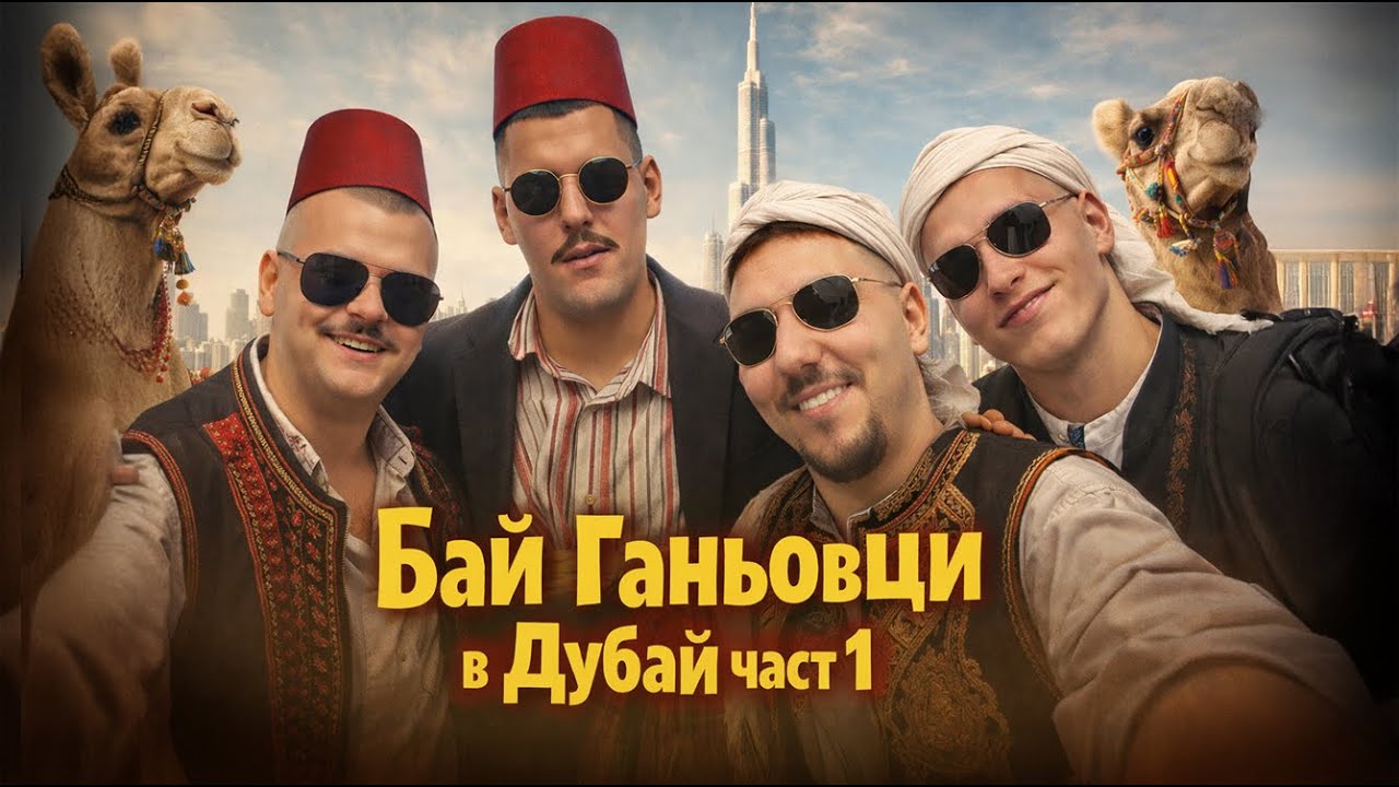 БАЙ ГАНЬО НА  ПЪТ ЗА ДУБАЙ /ОАЕ  (ЧАСТ 1)