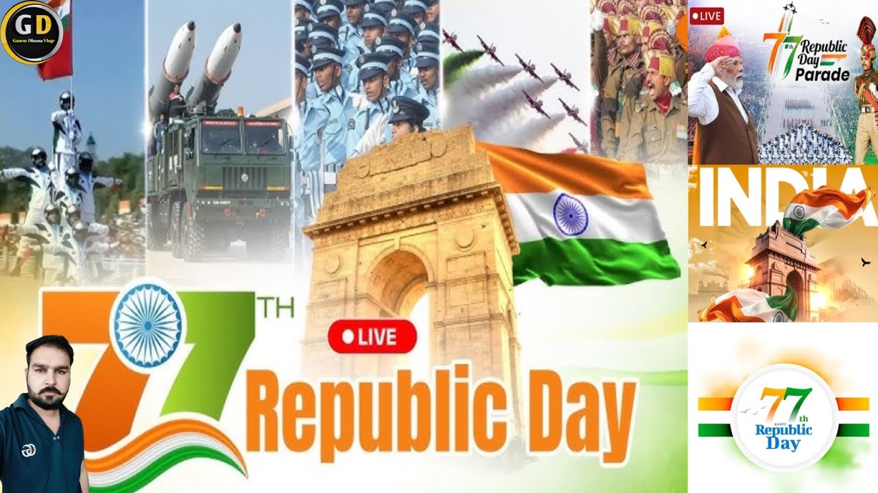 Republic Day 2026 parade live 26 January Parade From Kartavya Path New Delhi | PM Modi| 77 Republic 