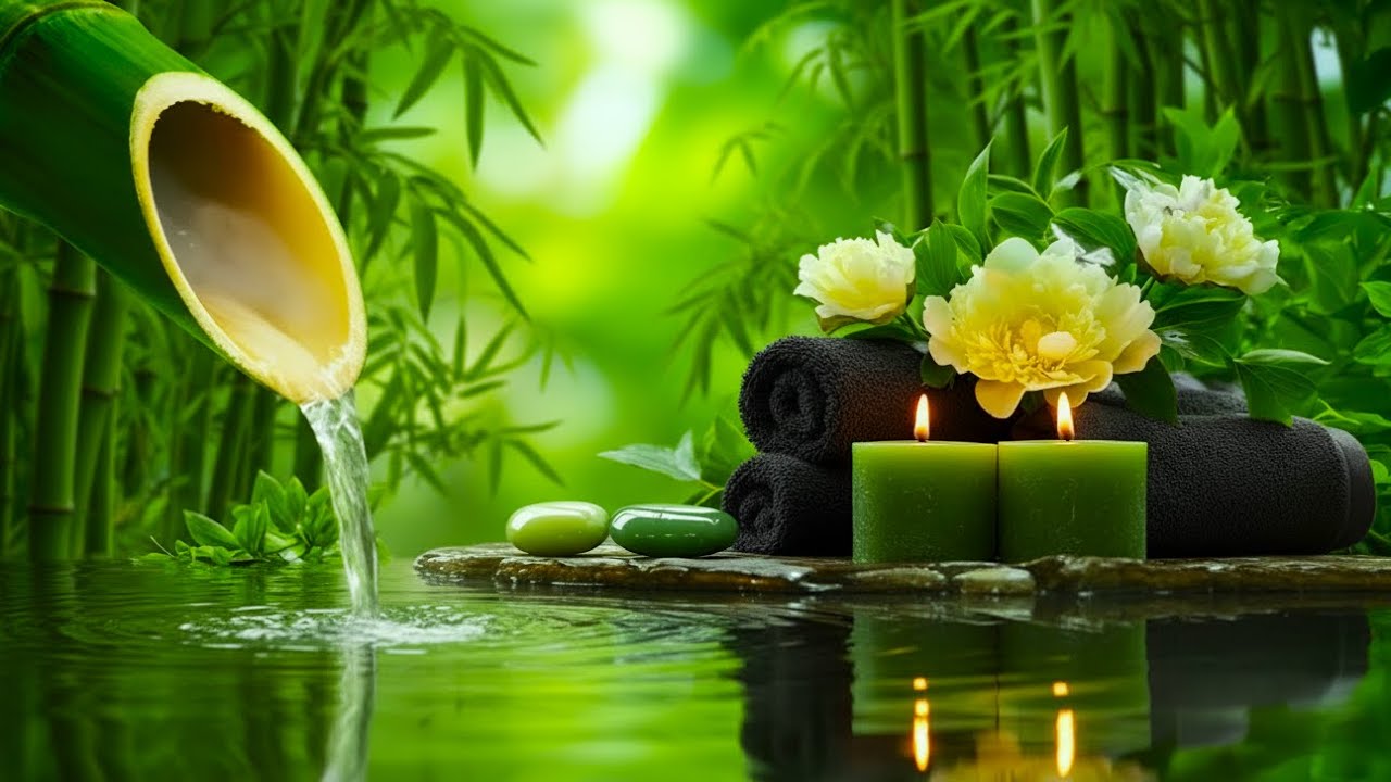 Healing Piano Sleep Therapy with Water 🌿 Deep Calm Soundscape