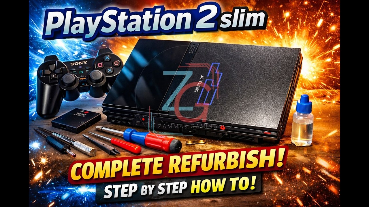 Don’t Throw It Away! How to Fully Service and Refurbish Your PS2 Slim