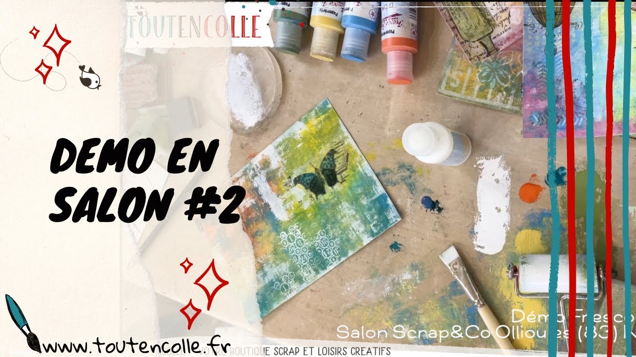 Démo PaperArtsy par Toutencolle à Scrap & Co nov  23 #2