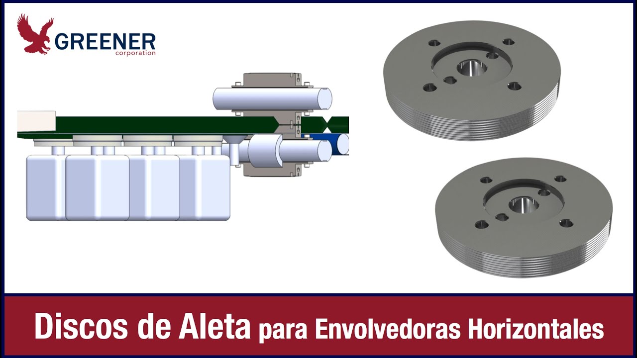 Discos de Aleta para Envolvedoras Horizontales
