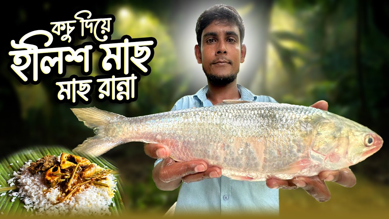 আজ সবাইকে কচু দিল রুবেল ভাই ( ইলিশ মাছ রান্না ) Hilsha Fish Coocking | Adventure BD