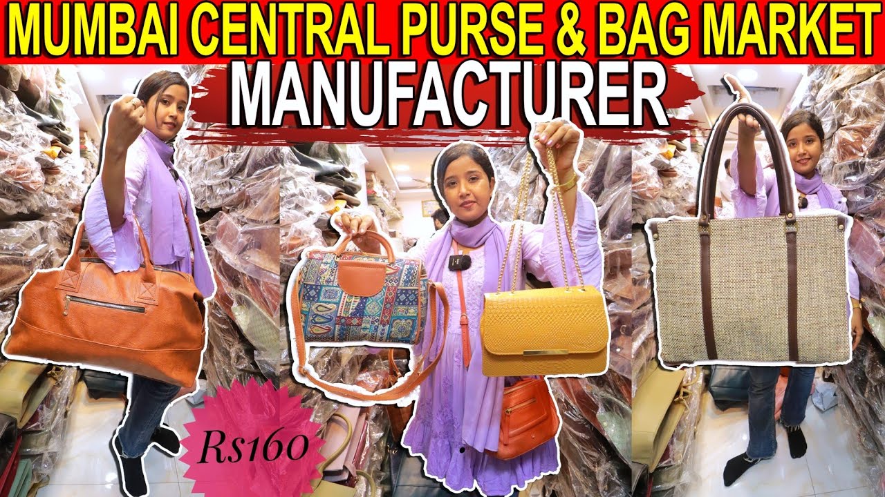 Ladies Bag Manufacturer Mumbai | Ladies Purse Bag Wholesale Market Mumbai | Fancy Ladies Bag Factory