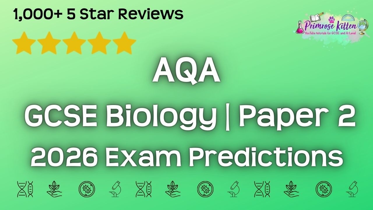 Прогнозы на экзамен AQA GCSE Biology Paper 2 за 2026 год | Пошаговое руководство по подготовке к ...