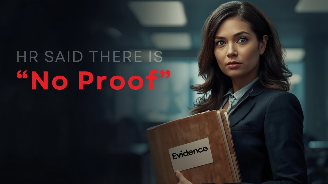HR Said There Was “No Proof” — Until I Opened My Folder