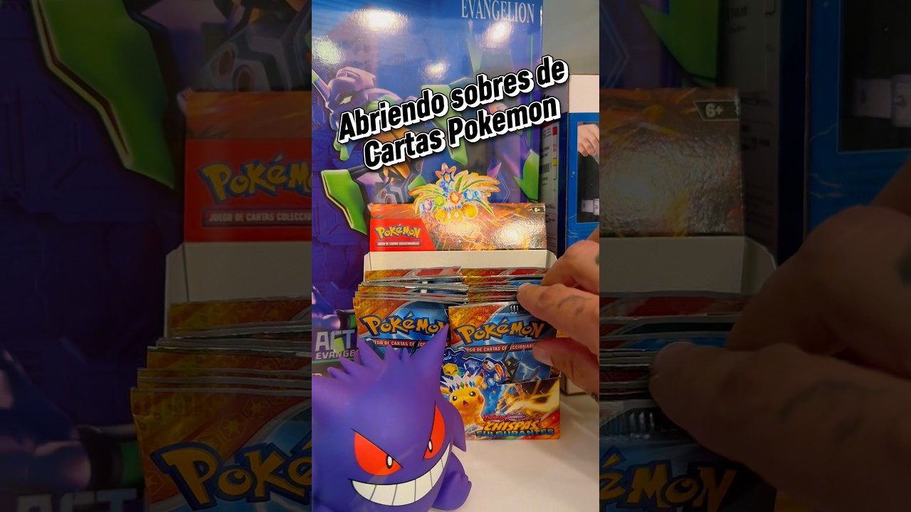 sobres de Cartas Pokemon TCG en Español 