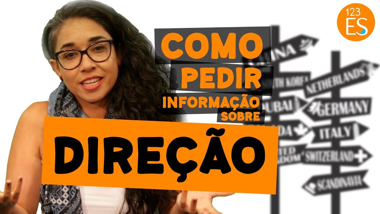 Como pedir informação sobre direção