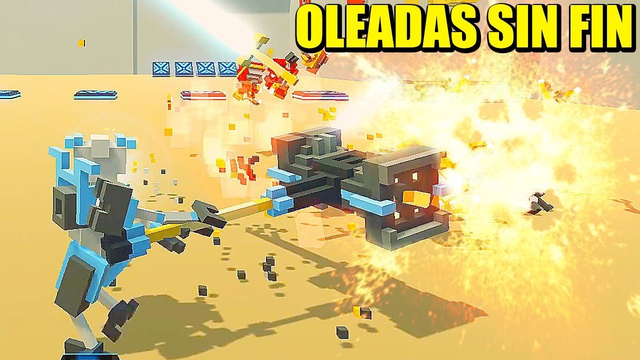 COMBATES EN EL MODO ENDLESS (SIN FIN) - CLONE DRONE IN THE DANGER ZONE