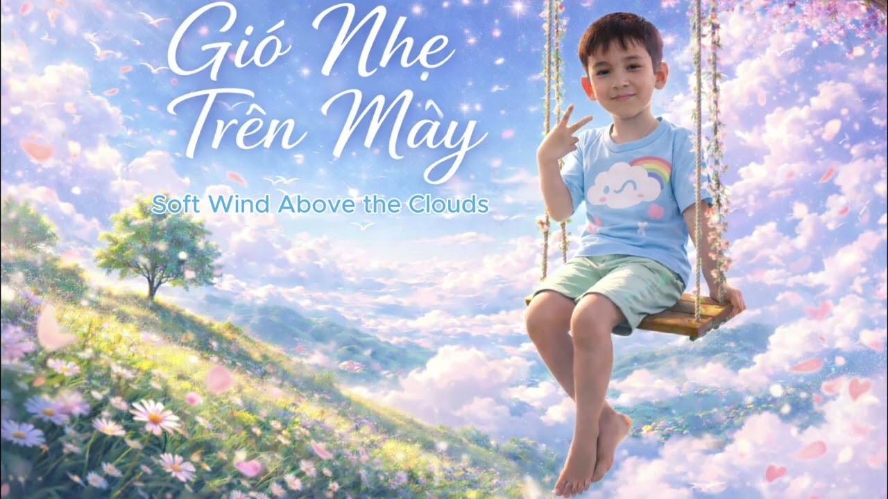 Gió Nhẹ Trên Mây – Hòa Tấu Không Lời | Soft Wind Above the Clouds | Relaxing Instrumental Music