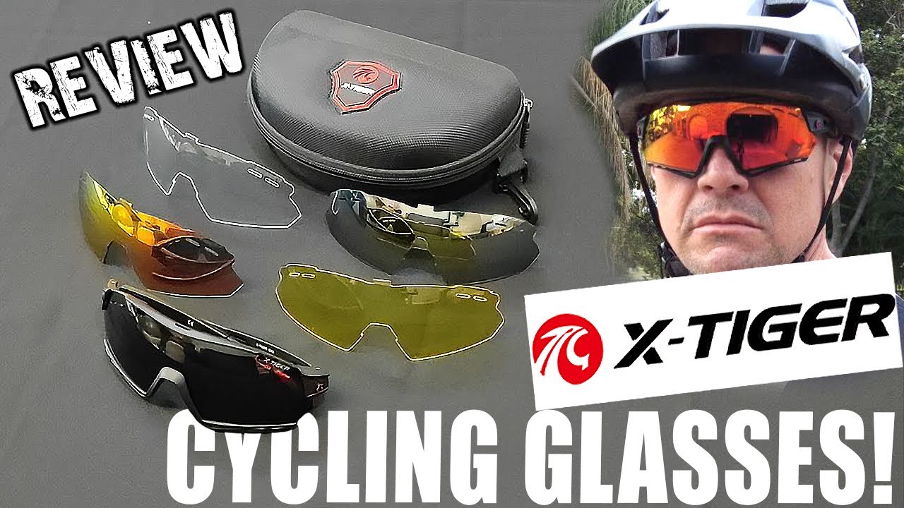 BEST CYCLING GLASSES YOU'LL BUY | X-Tiger Cycling Glasses (5 Lens Kit)