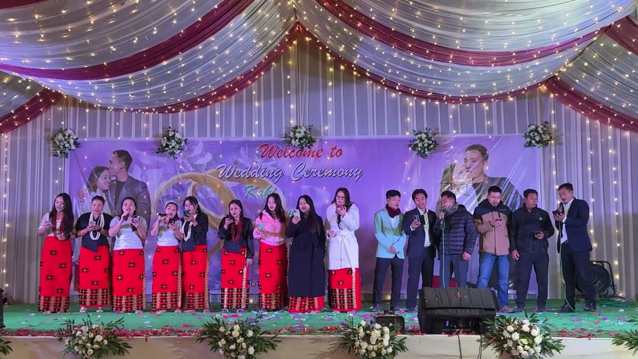 Traditional Nyishi Wedding Ka Cultural Program Dekhiye🤗Do Sangam Wala Nadi Mein Gaye Gumne🤗