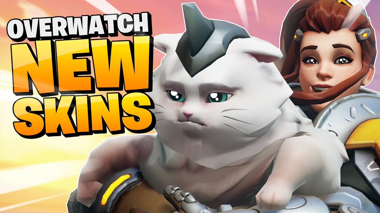 OVERWATCH NEW SKINS AND A CAT