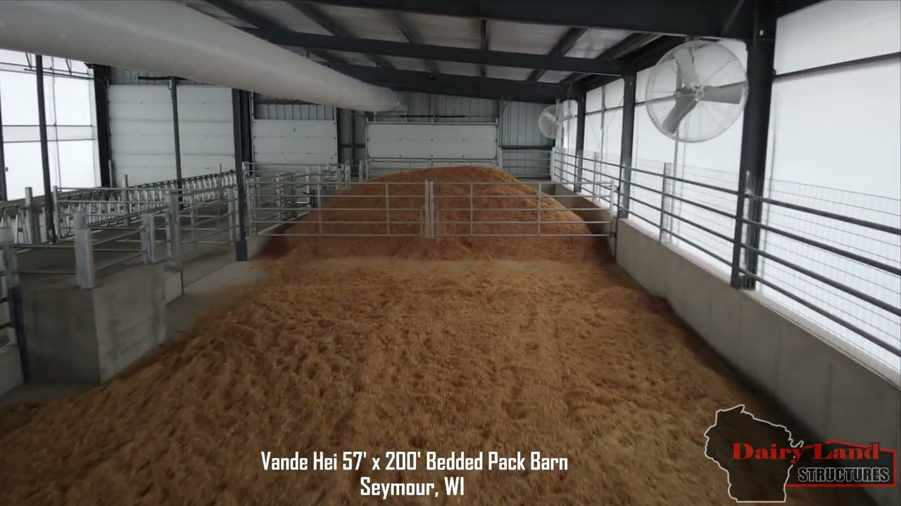 Vande Hei Dairy bed pack barn