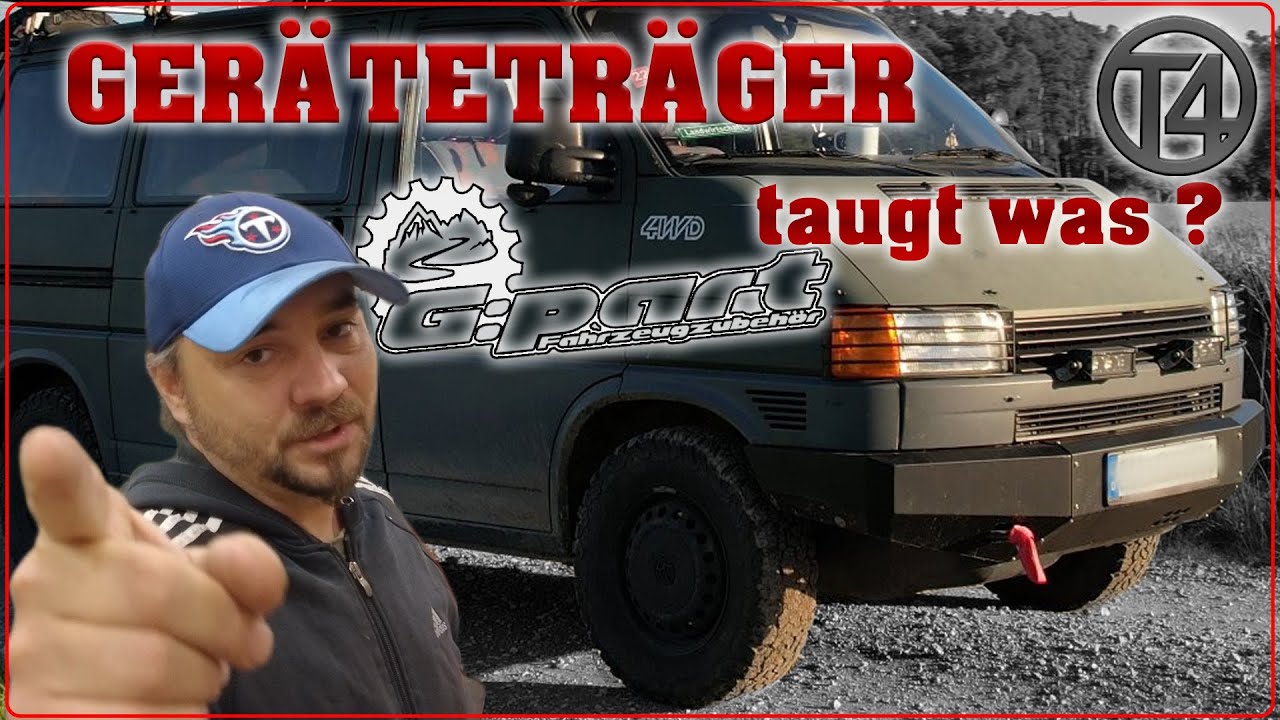 VW T4 Front Geräteträger / Offroad Stoßstange von G-Part