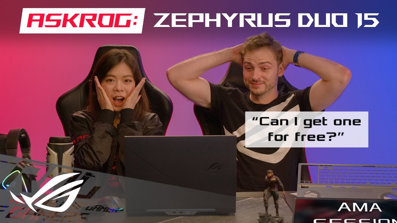 We Created The ROG Zephyrus Duo 15. Ask Us Anything.