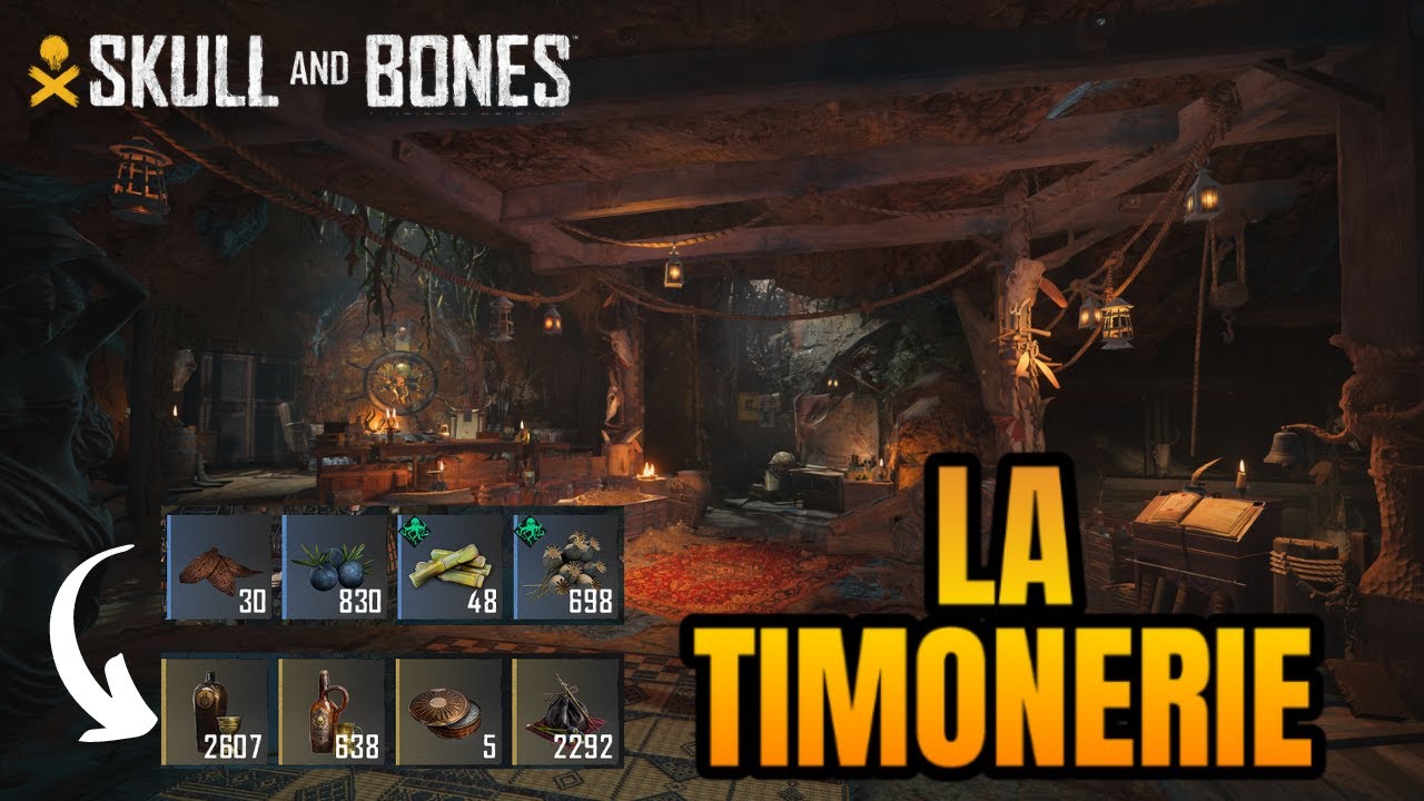 Tout sur La TIMONERIE ! Skull and Bones