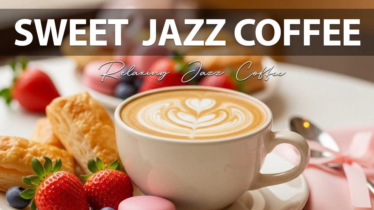Sweet Jazz Coffee ☕ Relaxing Jazz Coffee for Stress Relief, Working & Holiday