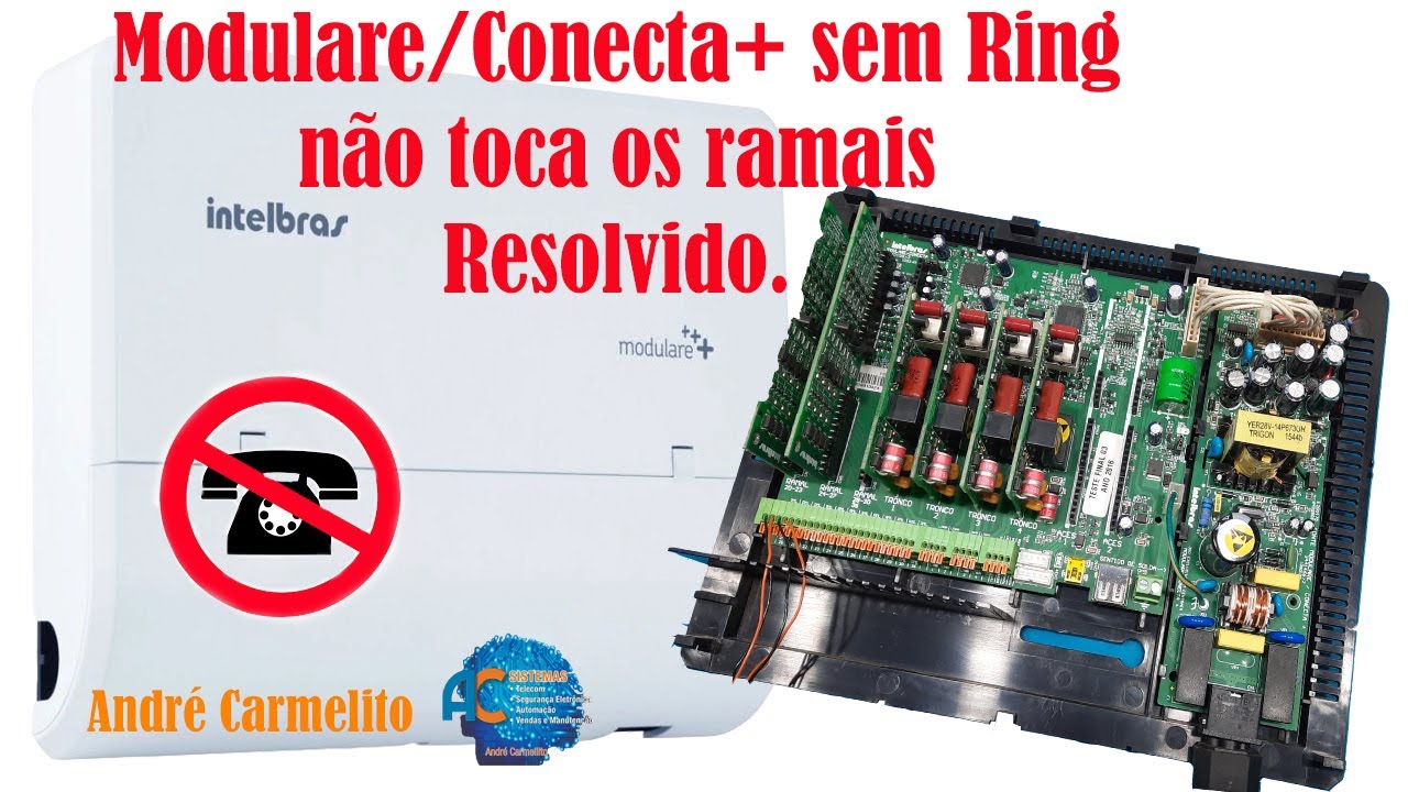 Modulare/Conecta+ não toca os ramais