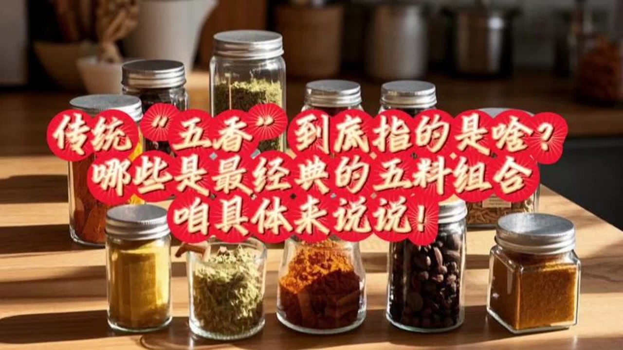 传统“五香”到底指的啥？哪些是最经典五料组合？咱具体说说！