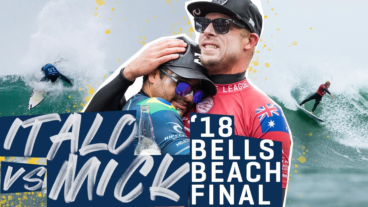 Italo Ferreira vs Mick Fanning '18 BELLS BEACH FINAL!! | Full Heat Replay