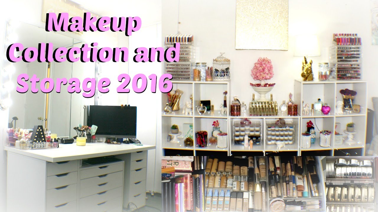 Makeup Storage and Collection 2016