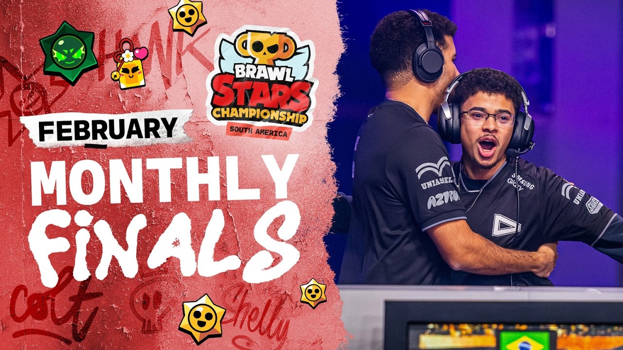 FINAL MENSUAL FEBRERO - SA | CAMPEONATO DEL MUNDO BRAWL STARS