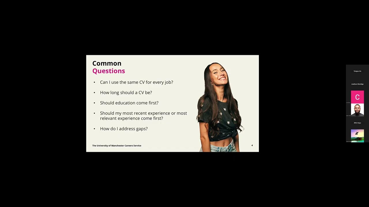 Get CV and Cover Letter Ready 03/11/25
