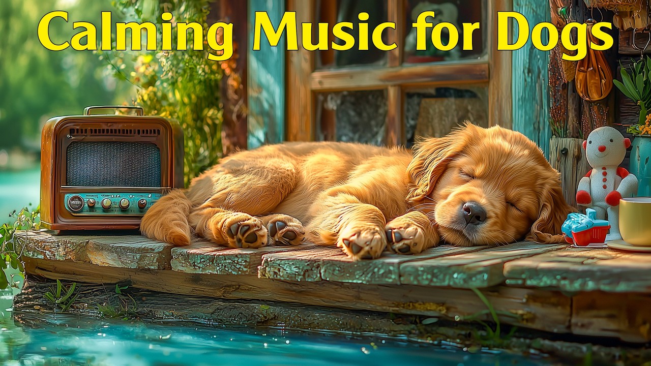 12 Hours Dog Calming Music 🐶 Stress Relief Music for Dogs Home Alone - Best Relaxing Music for Dogs