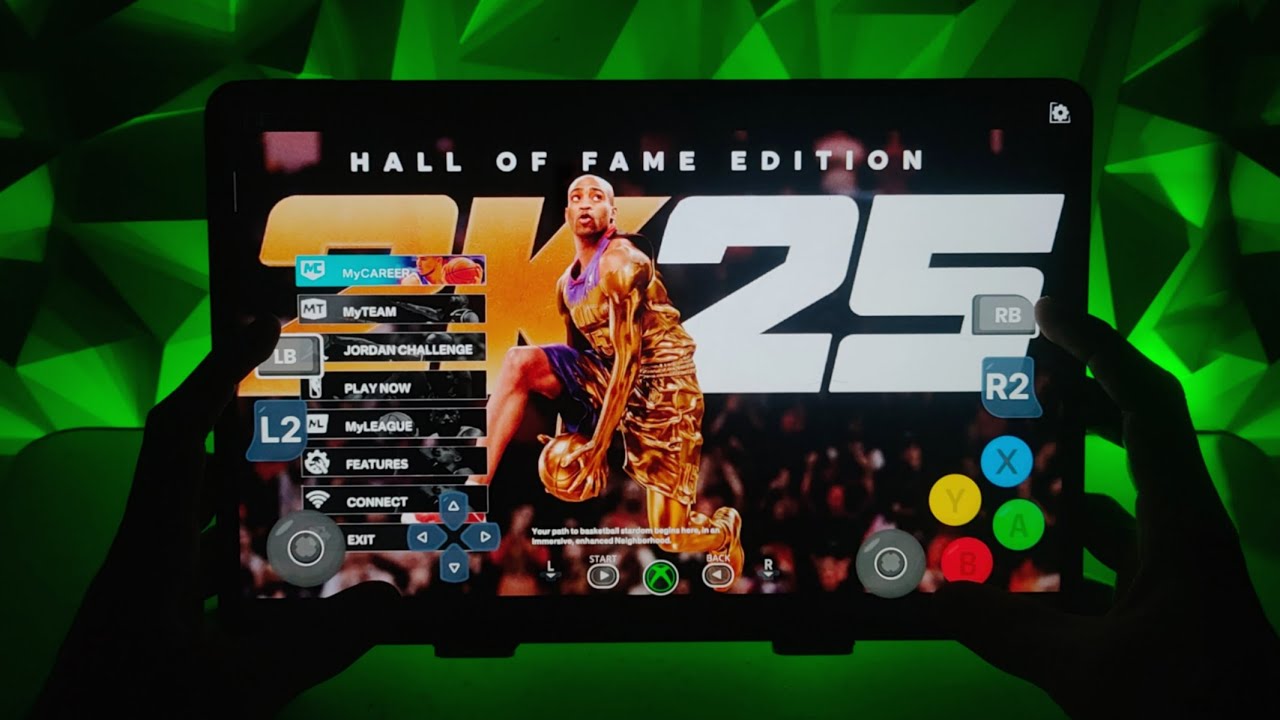 🔥NBA 2K25 ARCADE EDITION ANDROID:  Gameplay 100% Offline Hand Cam. Modded Nba2k23