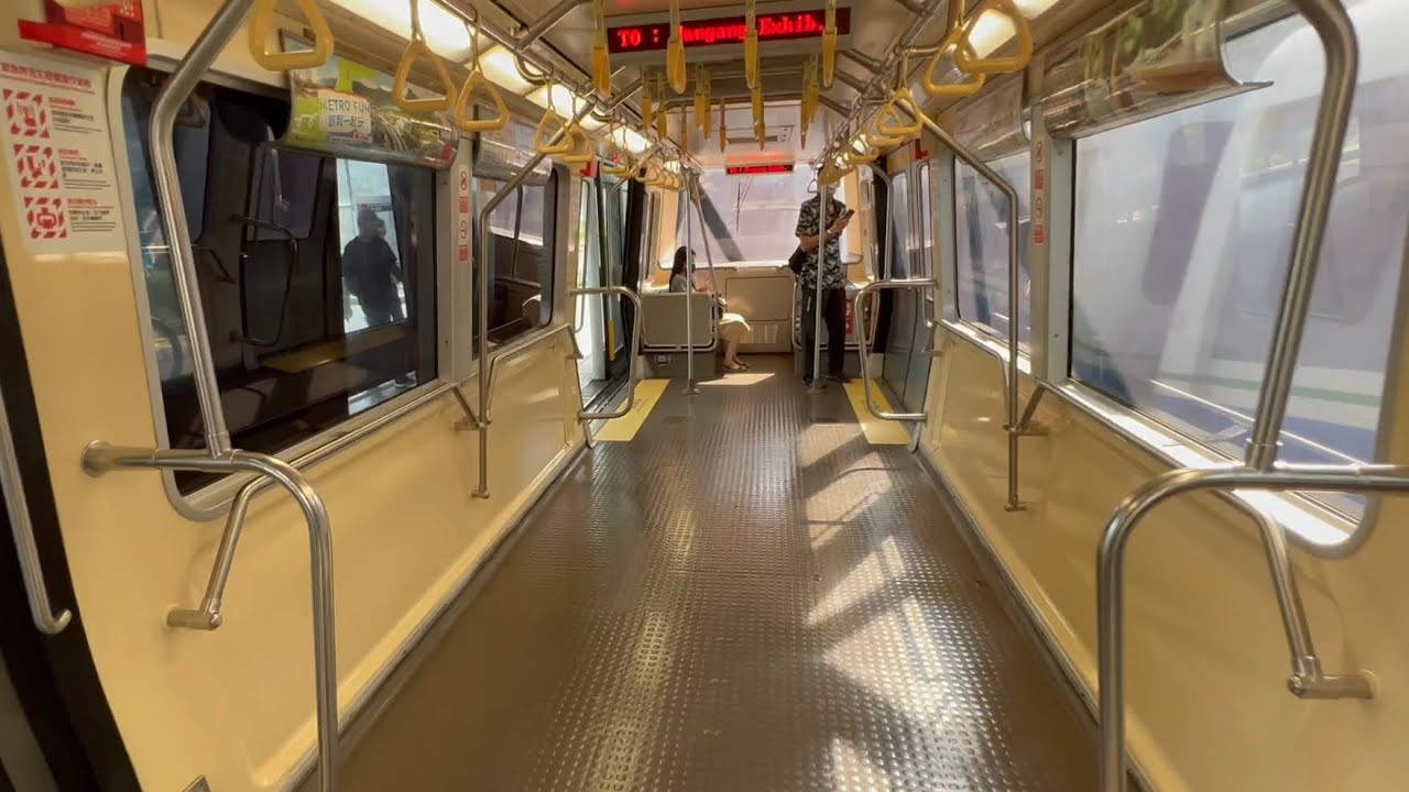 台北捷運 文湖線馬特拉列車 空間優化 試辦3列車拆除部分車廂座椅 增加旅客乘車站立空間 Metro Taipei