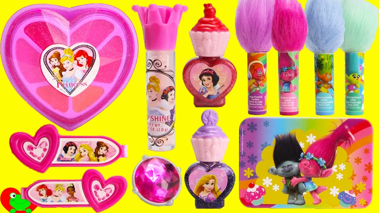 Disney Princess Beauty Kit Lip Balms and LOL Doll Surprises