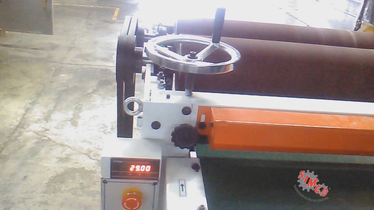 Lijadora de rodillo doble Simco