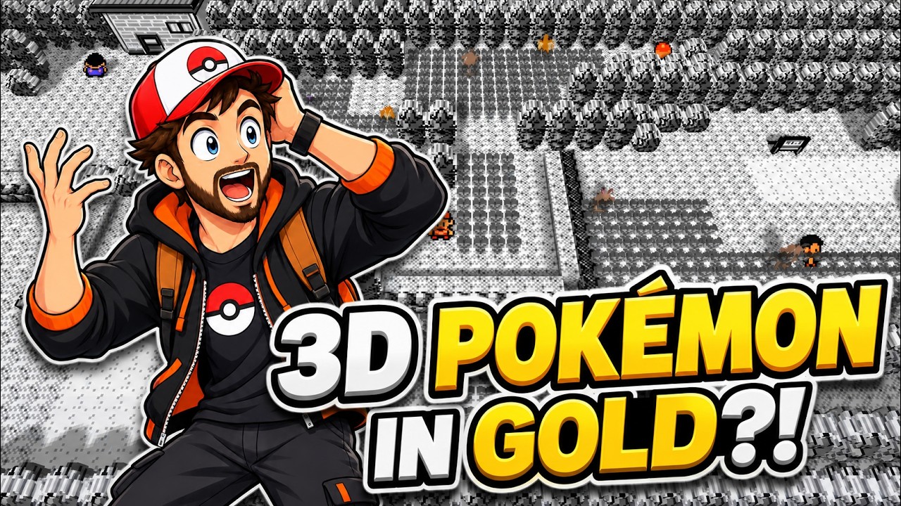 Pok&eacute;mon Gold Just Got 3D Overworld Pok&eacute;mon! | Gen 1 Recomp++