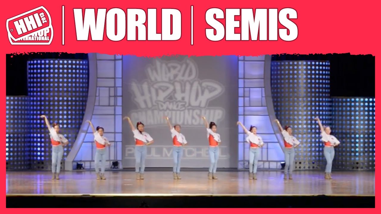 Bubble Gum - New Zealand (Junior) @ HHI's 2013 World Hip Hop Dance Championship