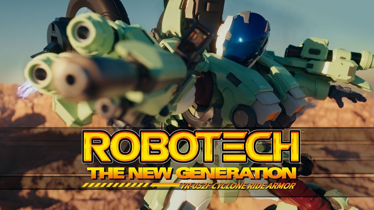 Robotech The New Generation YR-052F Cyclone