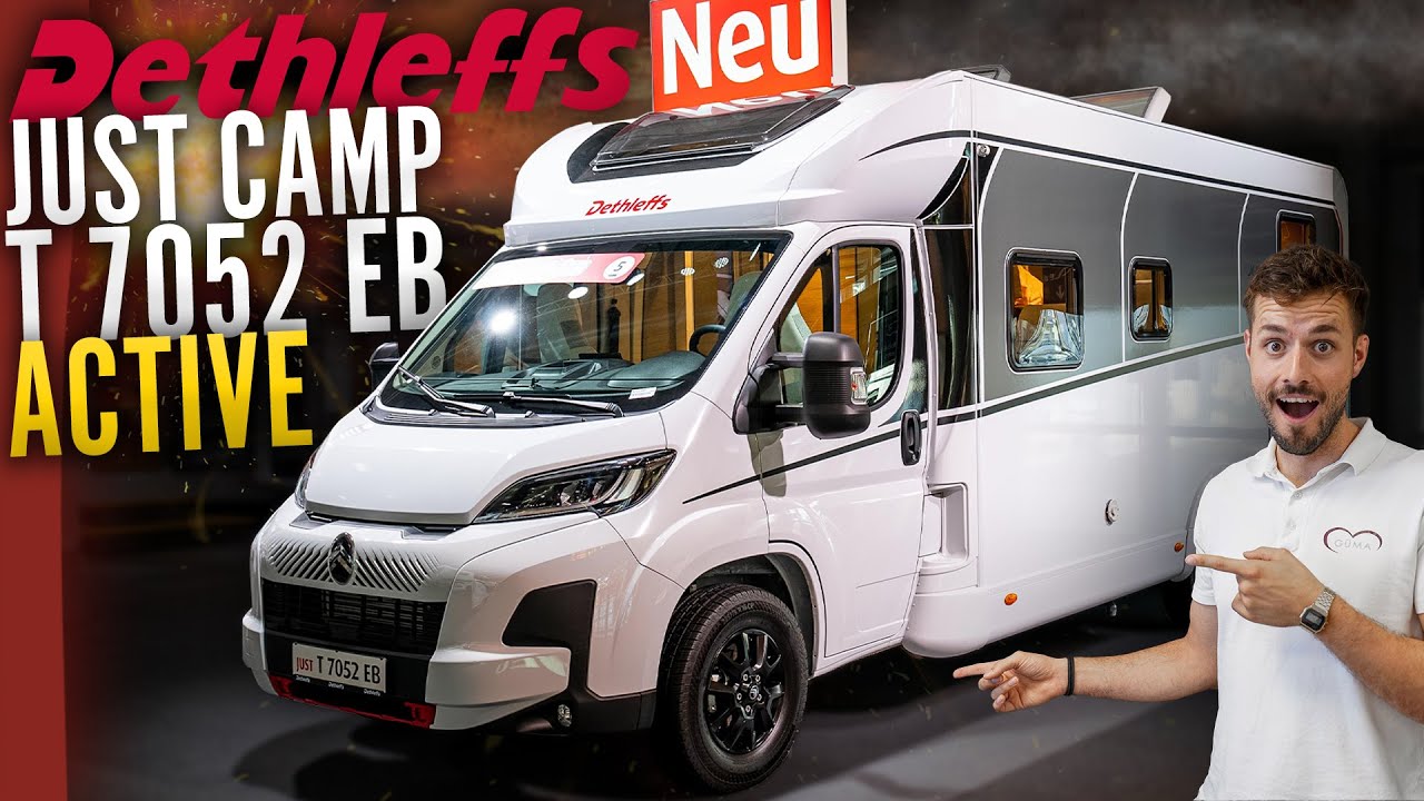 Dethleffs Just Camp Active 7052 EB | Unglaubliches Paket! 🤯 | Caravan Salon Düsseldorf 2024