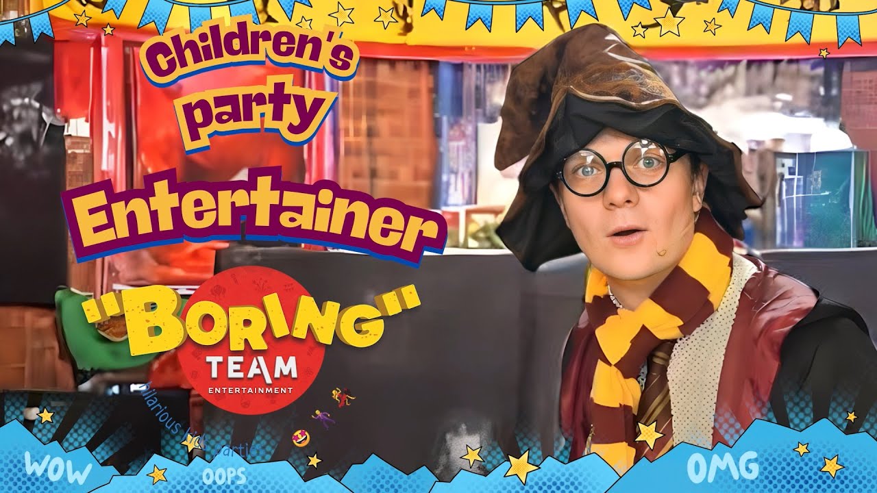 Kids entertaining promo Boring TEAM
