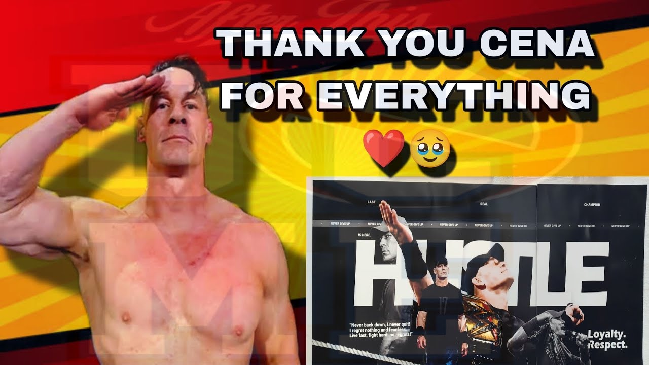 TRIBUTE TO JOHN CENA WHOLE CARRER|REACTION|VIDEO|WWE|RETIREMENT|CENATION FOREVER|🥹❤️| #johncena 