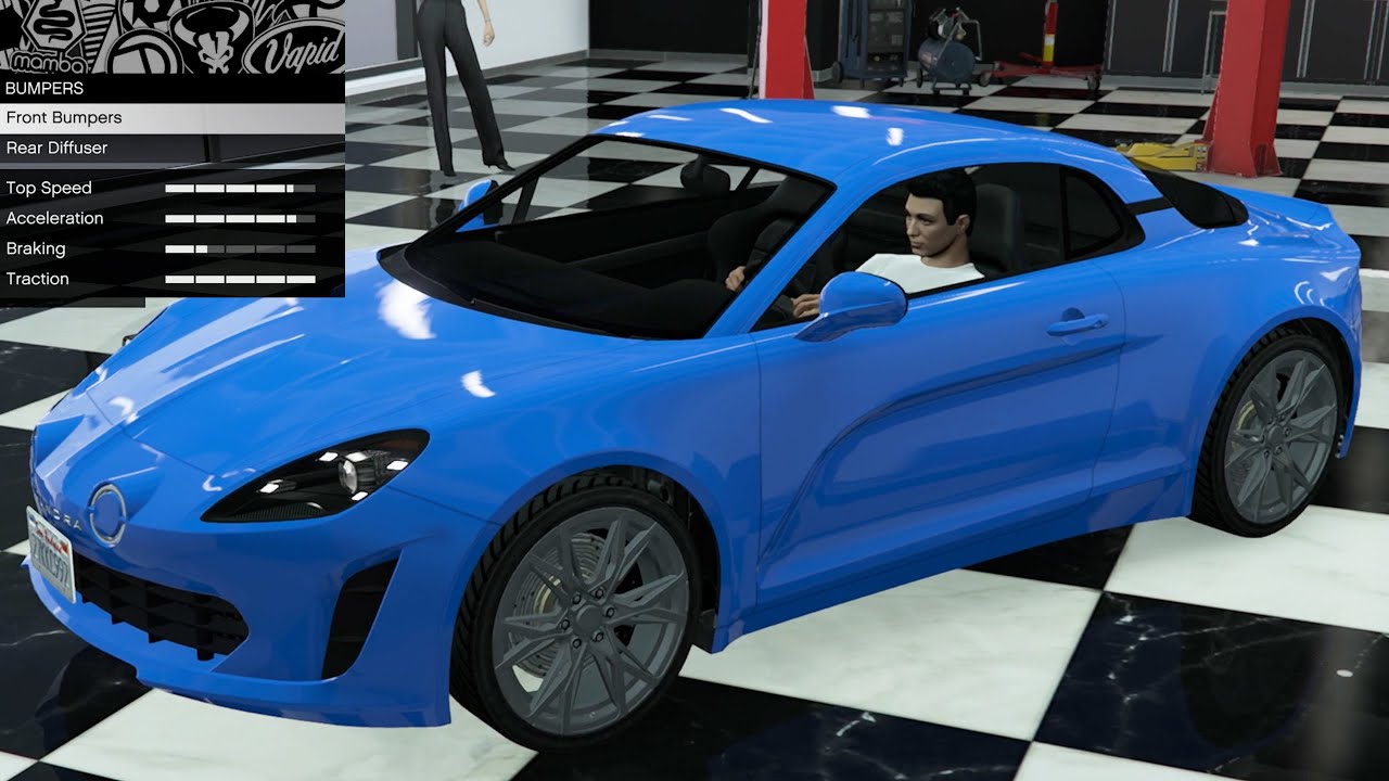 GTA 5 — DLC «Кастомизация транспорта» — Toundra Panthere (Alpine A110)