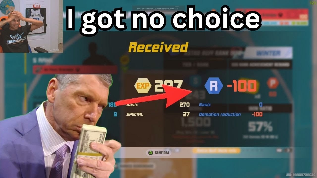 3on3 Freestyle: I got demoted yesterday and today I'm walleting cracked characters!