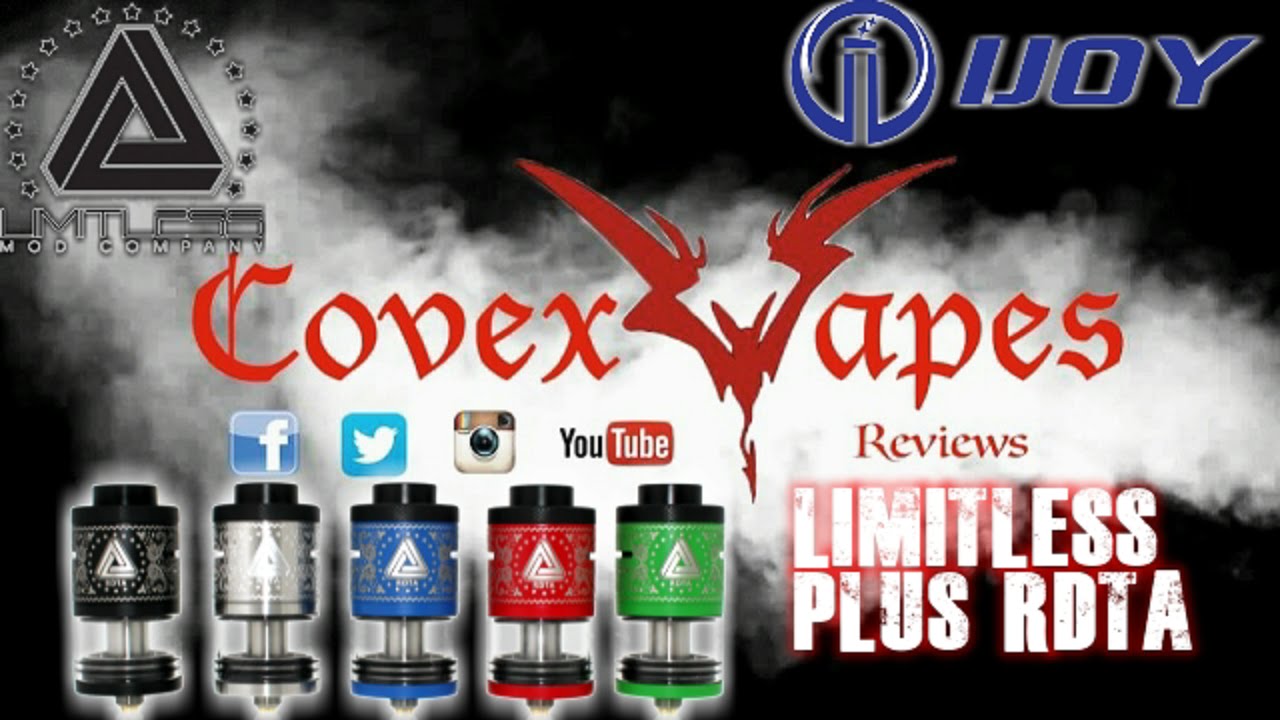 IJOY - LIMITLESS  RDTA Plus Review