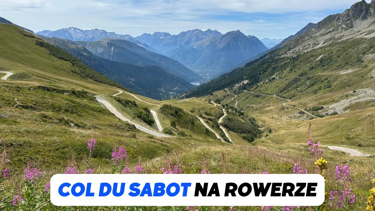 Wspinaczka na Col du Sabot na rowerze