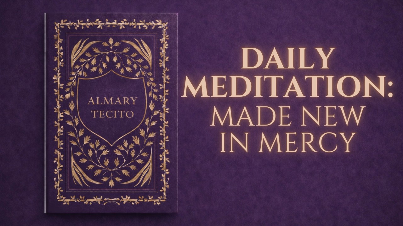 Peaceful Meditation: Made New in Mercy - Psalm 51