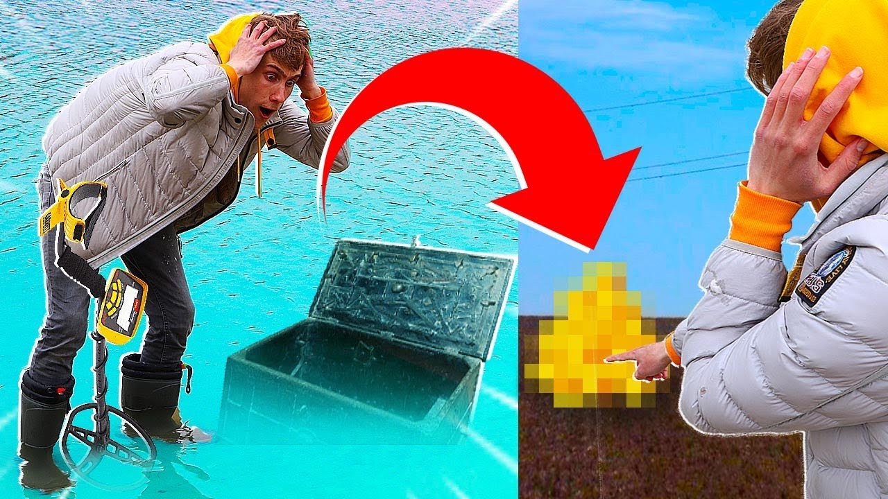 MET MIJN METAALDETECTOR IN DE ZEE! (SCHAT GEVONDEN!)