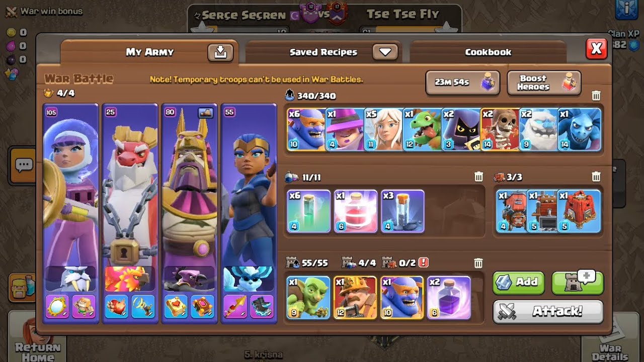 😐: In the clan war just wanted to try 