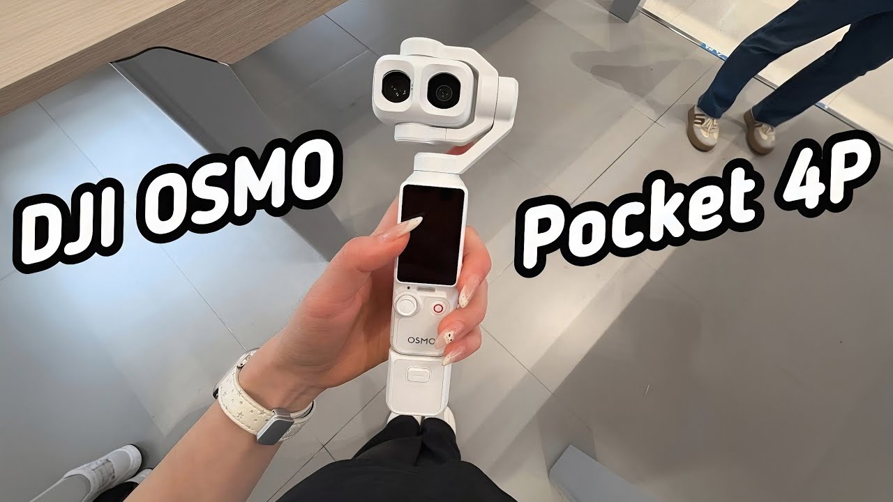 Распаковка DJI Osmo Pocket 3 Creator Combo в цвете Pearl White против Luna Ultra White!