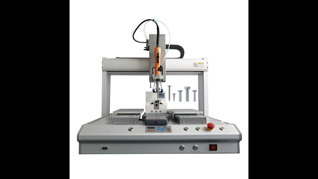 How to operate an automatic screwing machine.L441